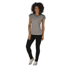 T-Shirt Regatta Womens Breakbar III Rock Grey