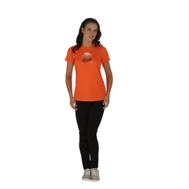 T-Shirt Regatta Womens Fingal II Pumpkin