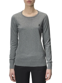 Trui Peak Performance Women Classic Crew Neck Grey Melange