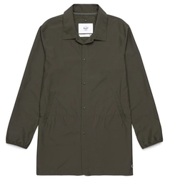 Jas Herschel Supply Co. Men's Voyage Long Coach Dark Olive
