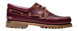 Chaussures Bateau Timberland Men Authentics 3 Eye Classic Lug Burgundy
