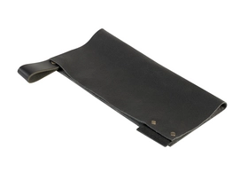 Manique Combekk Pot Holder Leather Black (Set de 2)