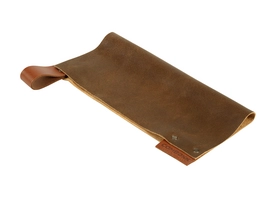Pannenlap Combekk Pot Holder Leather Rust (Set van 2)