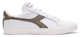 Diadora Unisex Melody Leather Dirty Bianco Verde Ninfea