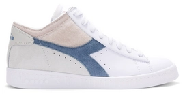 Diadora Women Game Row Cut Hygge Bianco Blu Cina