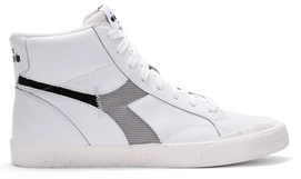 Diadora Women Melody Mid Varsity Bianco Grigio Paloma