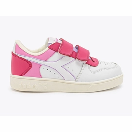Diadora Magic Basket Low Kinder Pink Yarrow White-Schuhgröße 32