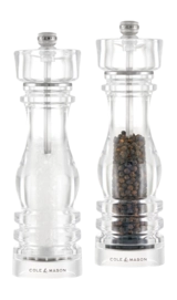 Peper- en zoutmolen Cole & Mason London Acrylic 22 cm