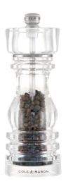 Pepper Mill Cole & Mason London Acrylic 18 cm