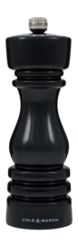 Salzmühle Cole & Mason London Black Gloss 18 cm