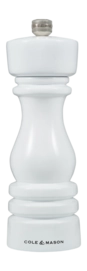 Zoutmolen Cole & Mason London White Gloss 18 cm