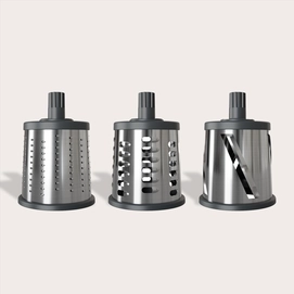 Rasp Zyliss Gourmet Drum Grater Grey
