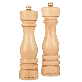 Moulin Sel et Poivre Cole & Mason London Natural Beech 22 cm