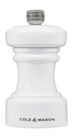 Pepper Mill Cole & Mason Hoxton White Gloss 10 cm