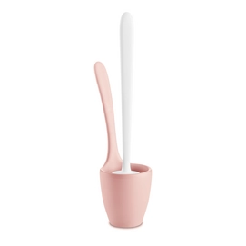 WC Borstel Koziol Mary Loo Powder Pink-Cotton White