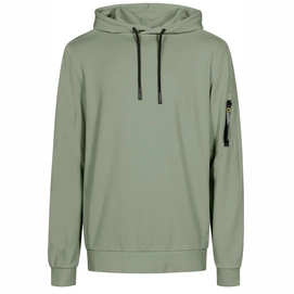 Trui National Geographic Men Garment Dyed Hoodie Agave Green-S