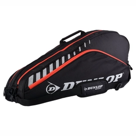 Schlägertasche Dunlop Club 6 Racket Bag Schwarz