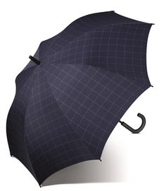 Regenschirm Esprit Gents Long AC Check Blue