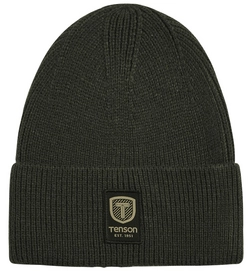 Muts Tenson Badge Beanie Dark Khaki