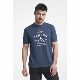 T-Shirt Tenson Men Himalaya Tee Dark Blue-S