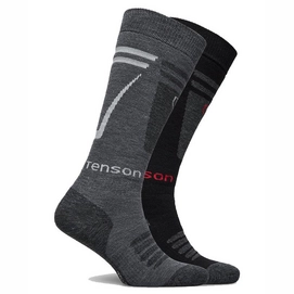 Sok Tenson Core Ski Sock Black (2 paar)