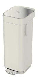 Prullenbak Joseph Joseph Porta 40L Grijs