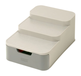 Keukenhulporganizer Joseph Joseph Duo Compact Tiered Organiser Beige