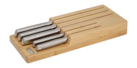 Messenset Joseph Joseph Elevate Steel Knives Bamboo Bruin (5-delig) 24