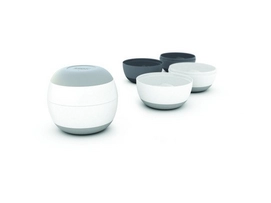Schalenset Joseph Joseph Wit/ Grijs (4-delig)