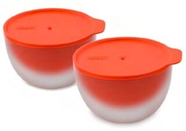 Mikrowellenteller Joseph Joseph M-Cuisine Cool-Touch Orange (2-teilig)