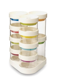Voedselcarrousel Joseph Joseph Organiser Wit (10-delig)