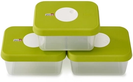 Frischhalteboxen Joseph Joseph Dial Grün (3-teilig)