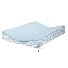 Waskussenhoes Kidsdepot Zebra Seagreen