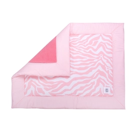 Boxkleed Kidsdepot Zebra Flamingo Katoen (80 x 80 cm)