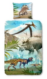 Dekbedovertrek Good Morning Dinoworld Multi Katoen