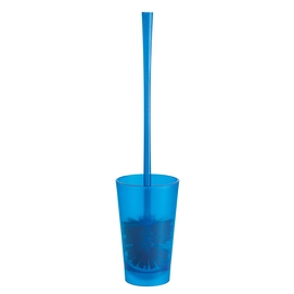 WC-borstel Koziol Rio Transparent Caribbean Blue