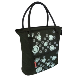 Fietstas Cameo Shopper Zwart Cirkel