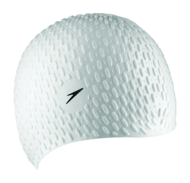 Badekappe Speedo Bubble Cap Unisex White