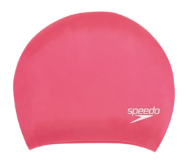 Badmuts Speedo Unisex Long Hair Silicone Cap Pink