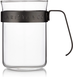 Koffiebeker Barista & Co Gunmetal (2-Delig)