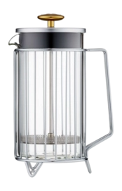 Cafetière Barista & Co Corral 8 Kops Zilver