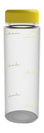 Waterfles Barista & Co Timer Fles Geel