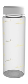 Waterfles Barista & Co Timer Fles Wit