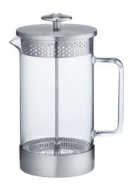 Cafetière Barista & Co Core 8 Kops Zilver