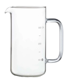 Maatbeker Barista & Co Core Glas 300ml Transparant