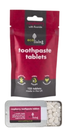 Tandpasta Tablet Eco Living Framboossmaak Met Fluor