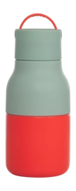 Drinkfles Lund London Skittle Active Dubbelwandig Coral & Mint 0,25 L