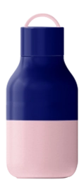 Drinkfles Lund London Skittle Active Dubbelwandig Pink & Indigo 0,25 L