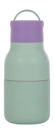 Drinkfles Lund London Skittle Active Dubbelwandig Mint & Lilac 0,25 L