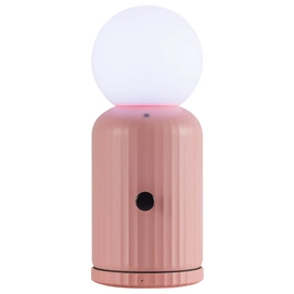 Tafellamp Lund London Skittle Multicolor Draadloos met Telefoonoplader Pink
